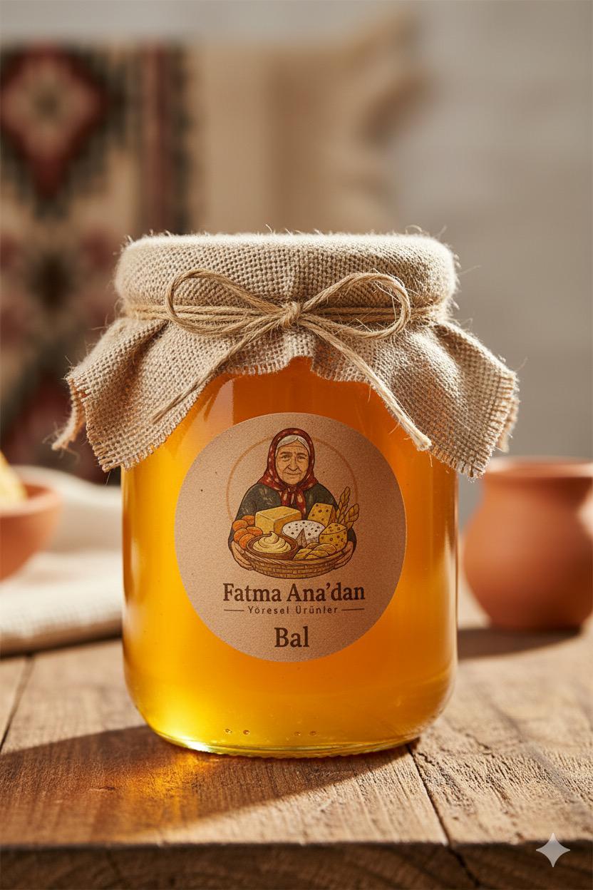 Süzme Bal Kafkas Irkı Arı 1KG