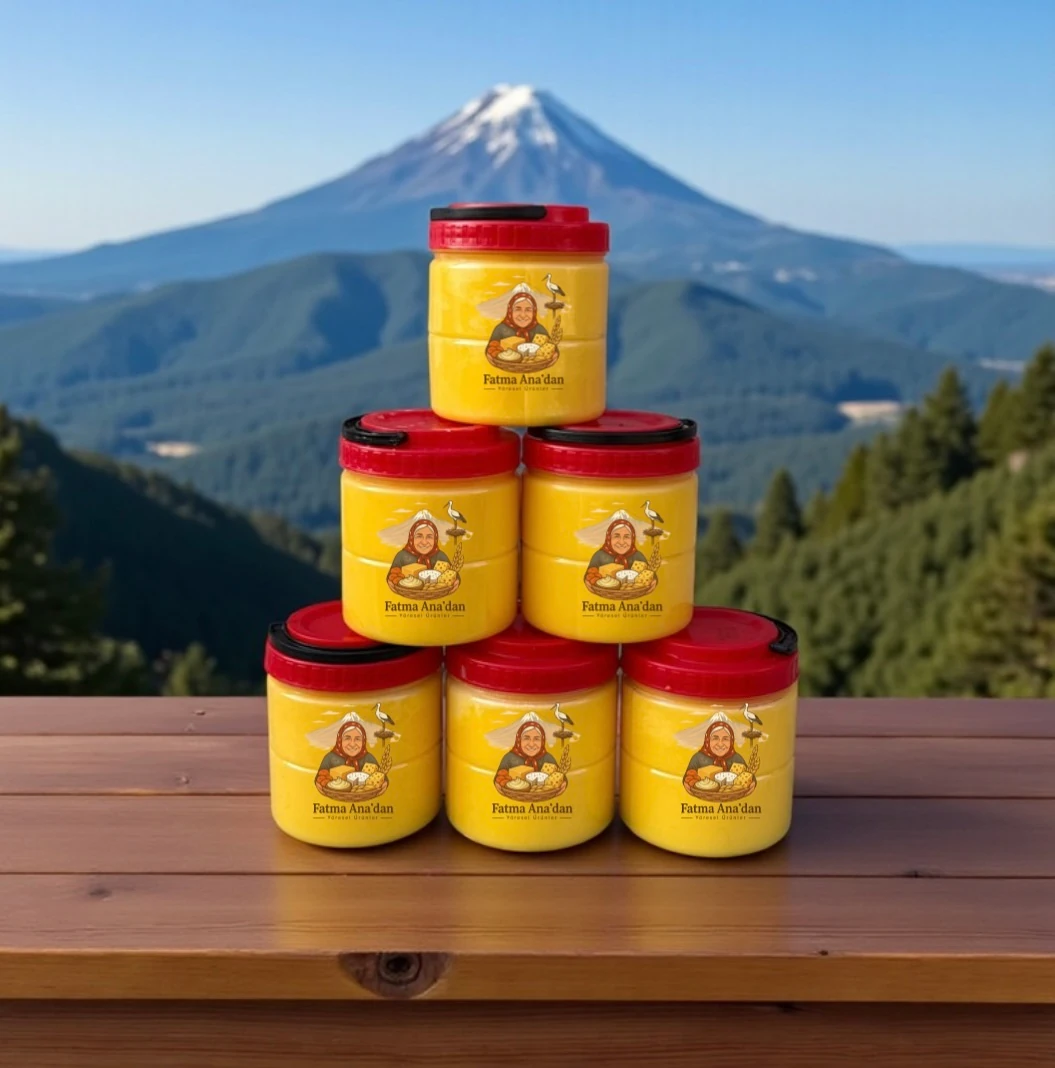 Sade ( Eritilmiş Sarı ) Yağ 900 GR