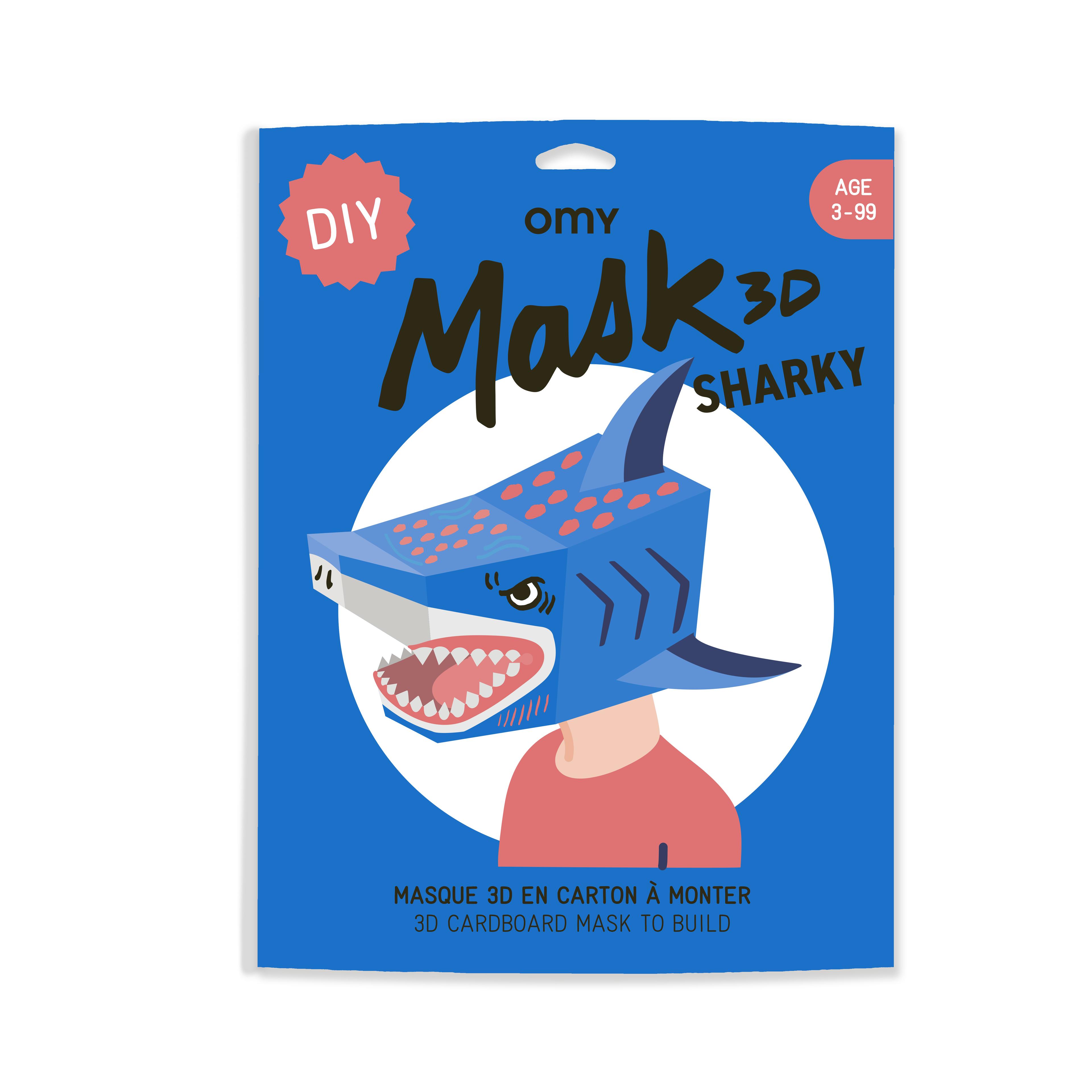3D MASK - SHARKY