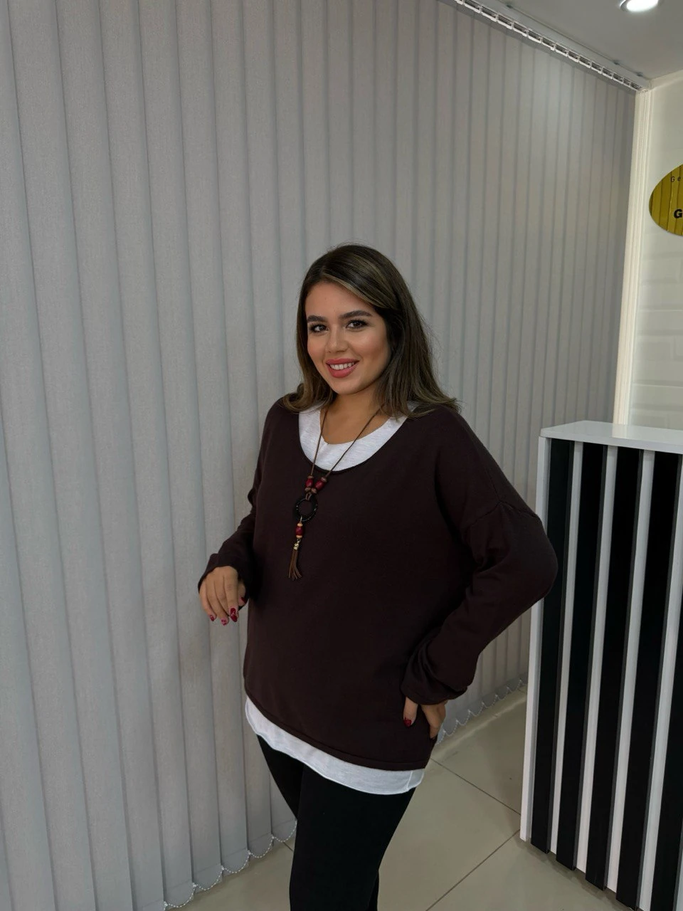 İtalyan İkili Triko Bluz