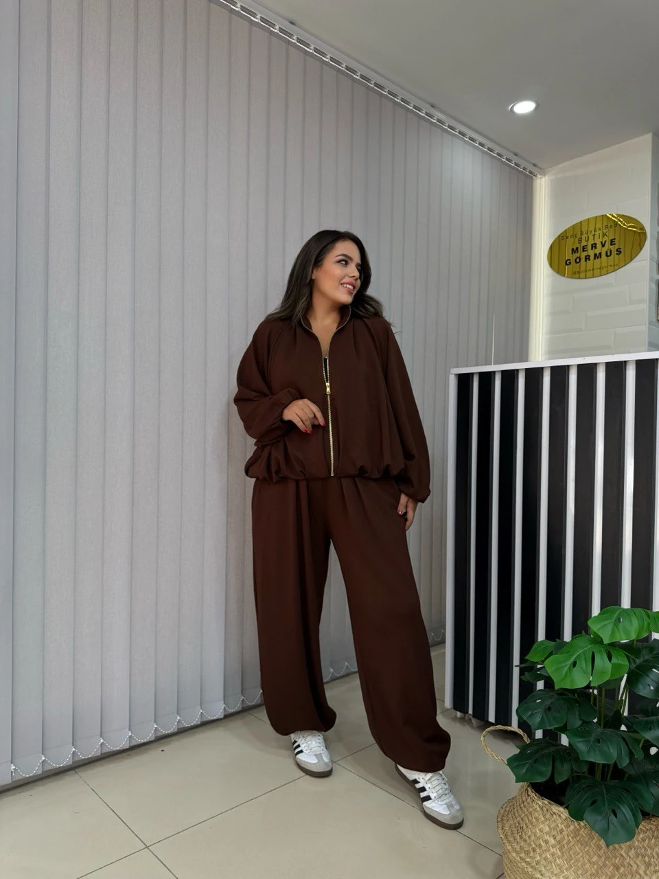 Forest İkili Takım - Kahverengi