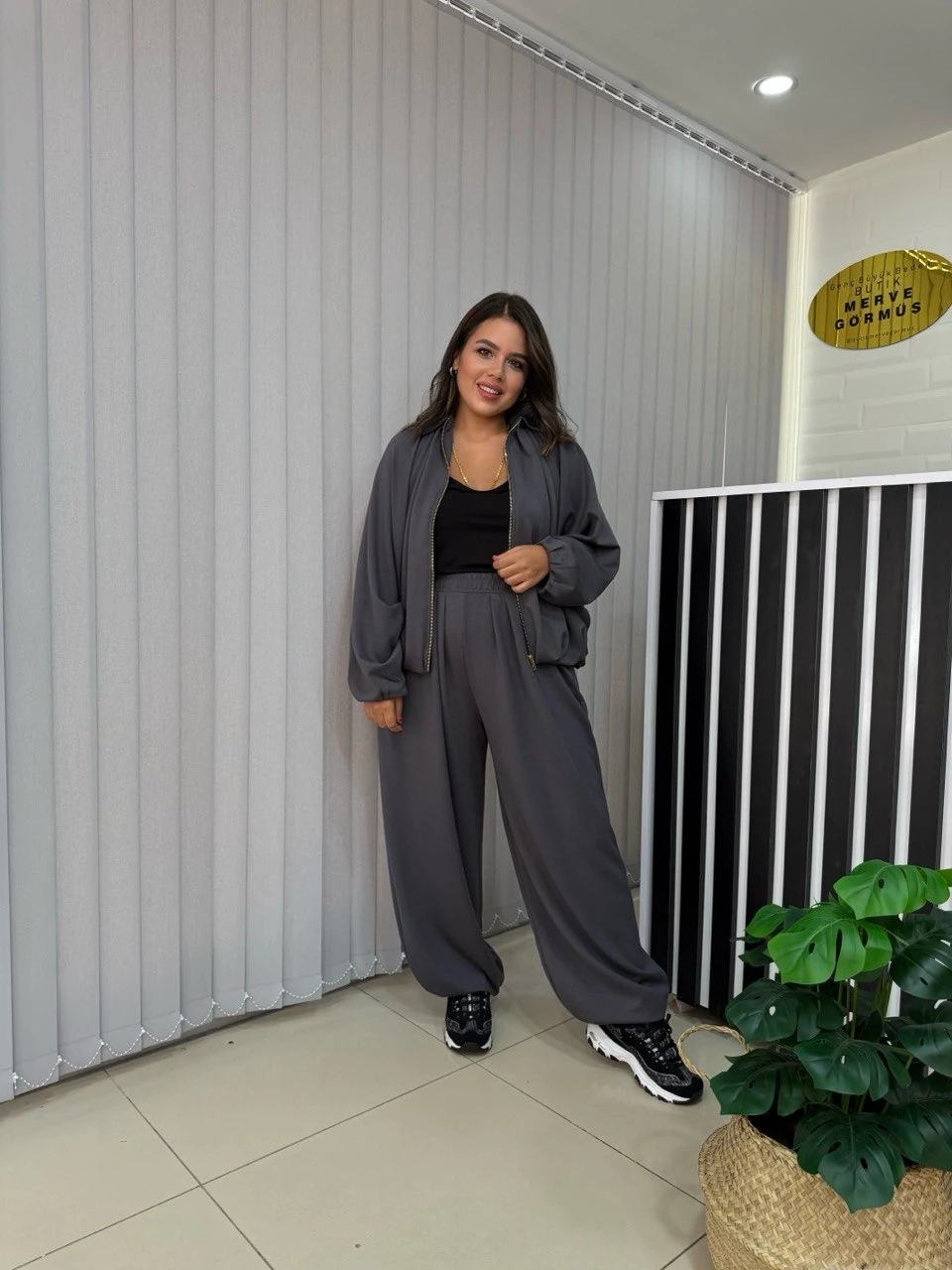 Forest İkili Takım - Gri