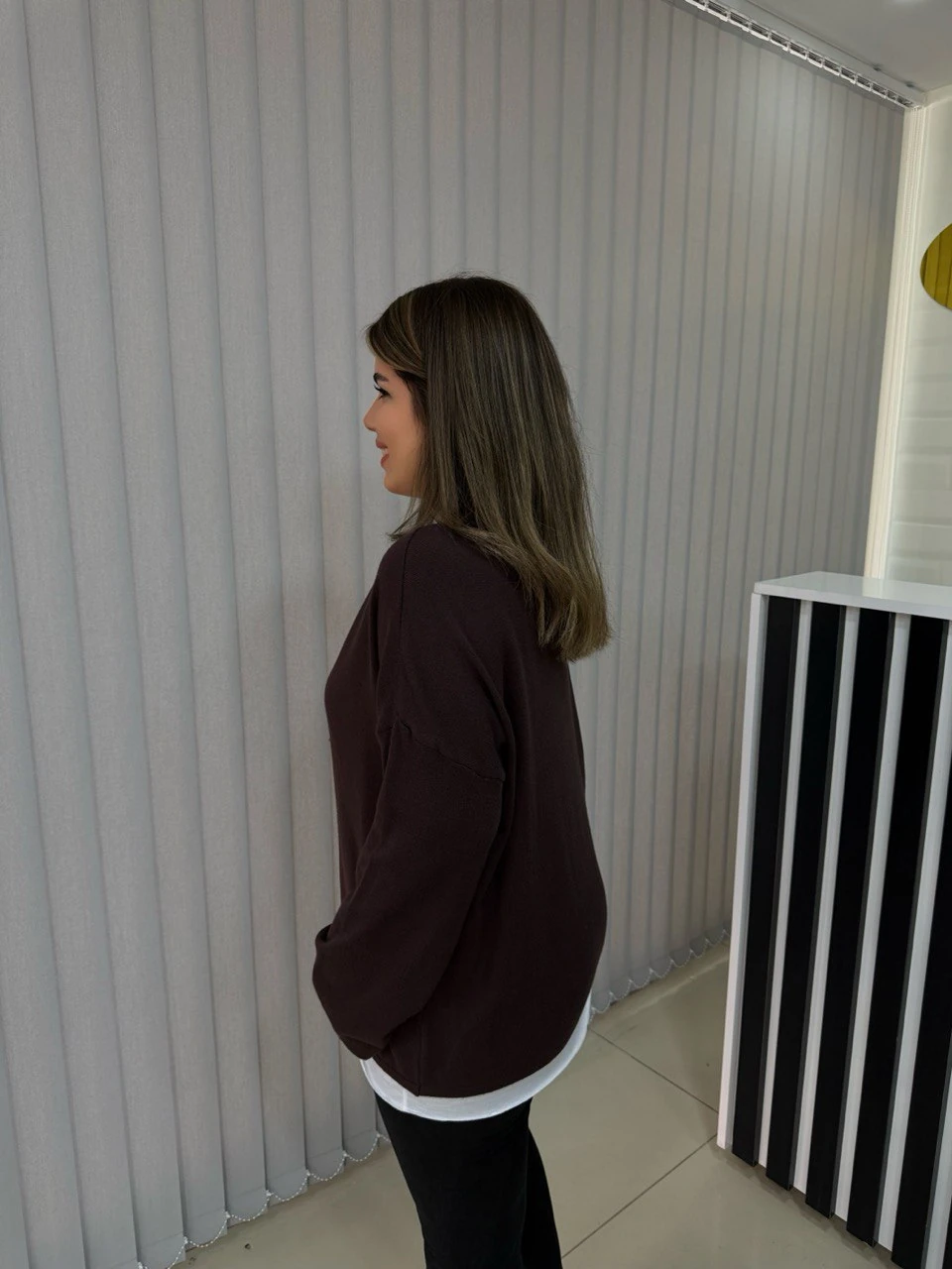 İtalyan İkili Triko Bluz