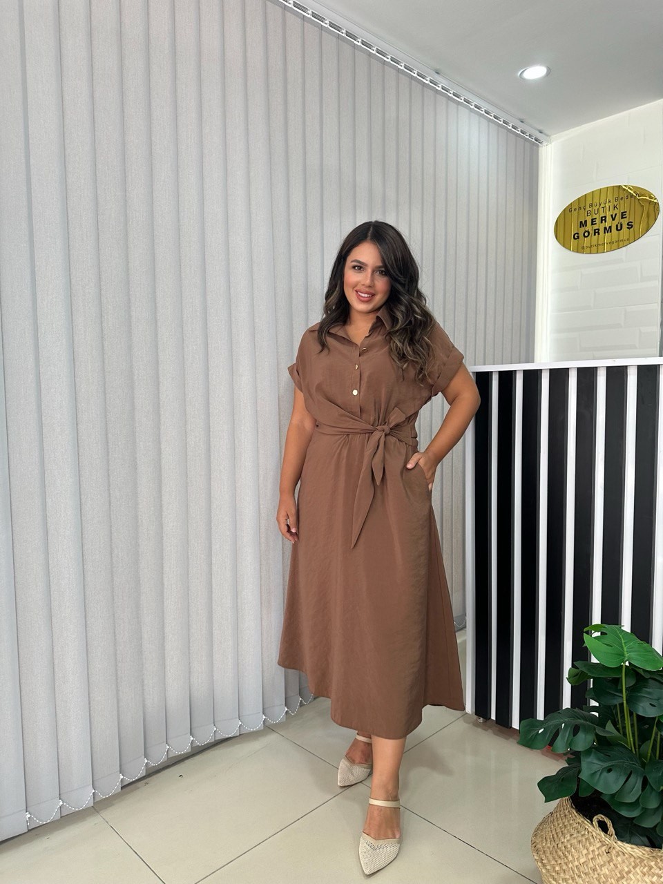 Charm Yandan Bağlamalı Elbise