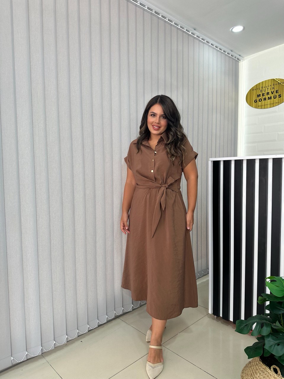 Charm Yandan Bağlamalı Elbise