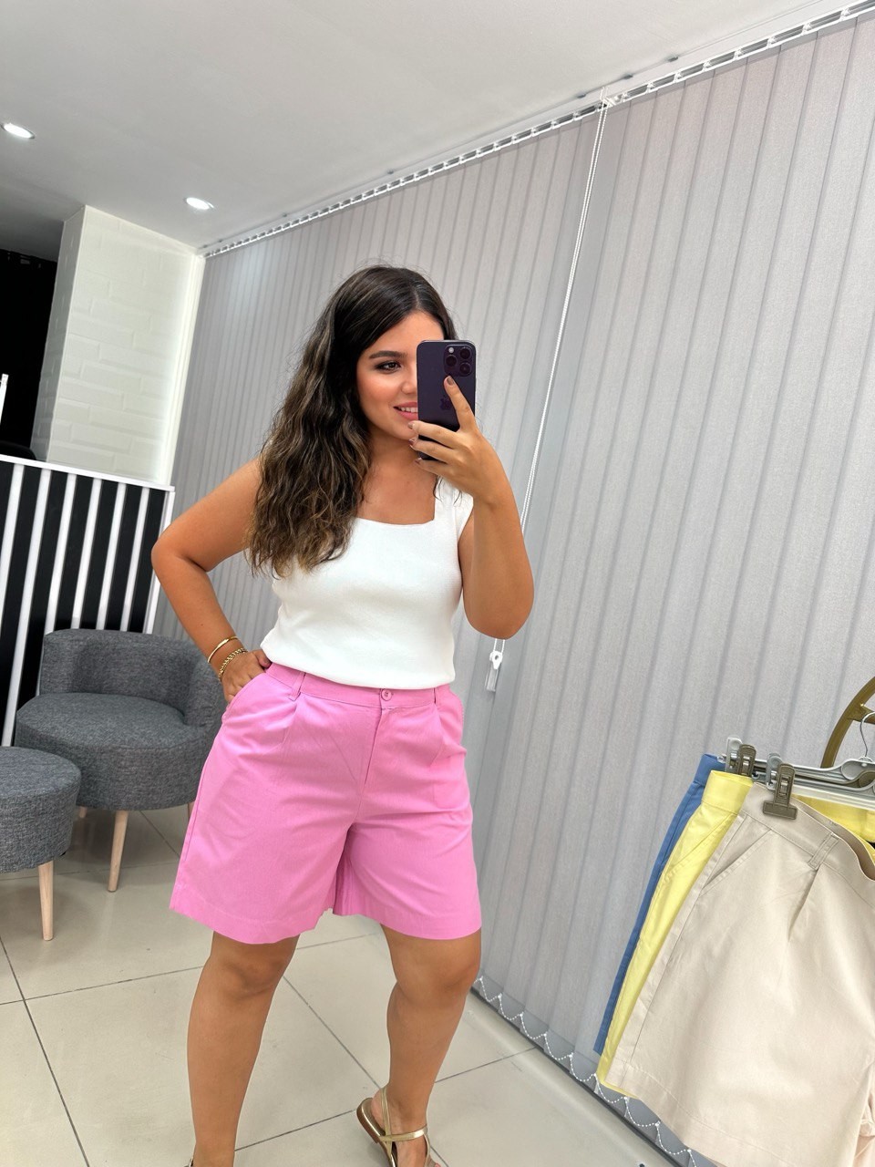 Candy Şort - Pembe