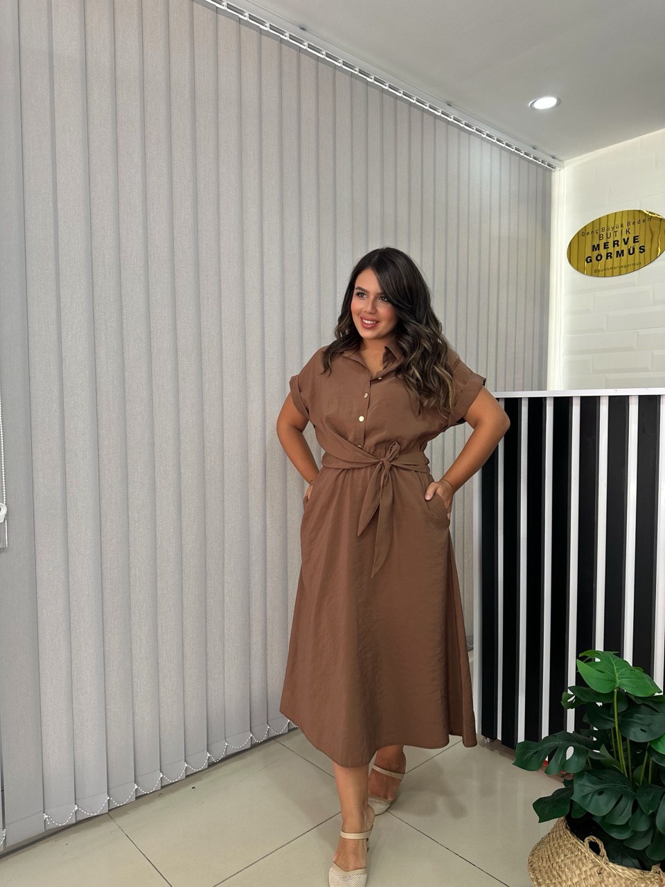 Charm Yandan Bağlamalı Elbise