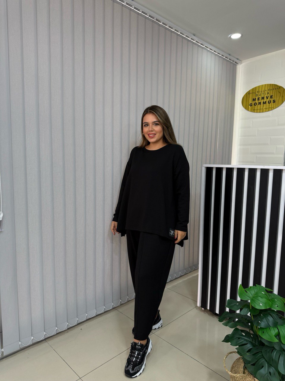 Lady Şalvar Pantolonlu Modal Takım
