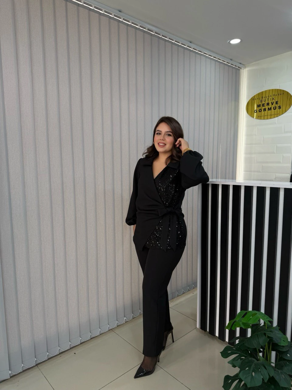 Beli Pensli ZR Model Yüksek Bel Pantolon