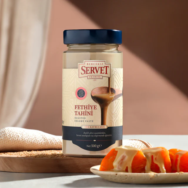 Tek Kavrulmuş Taze Servet Tahini - 500g