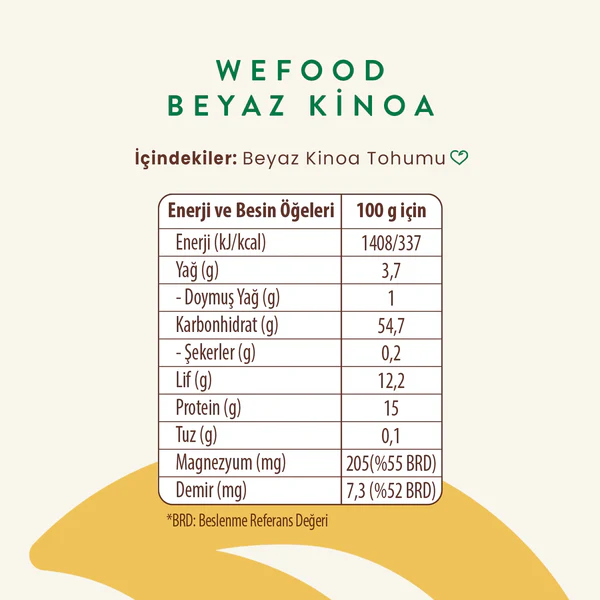 Beyaz Kinoa 300g