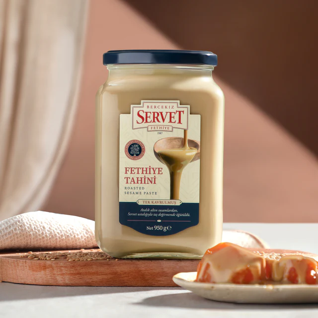 Tek Kavrulmuş Taze Servet Tahini - 950g