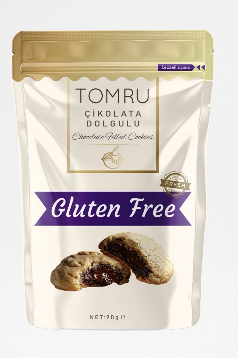 Glutensiz Çikolata Dolgulu Kurabiye 90g
