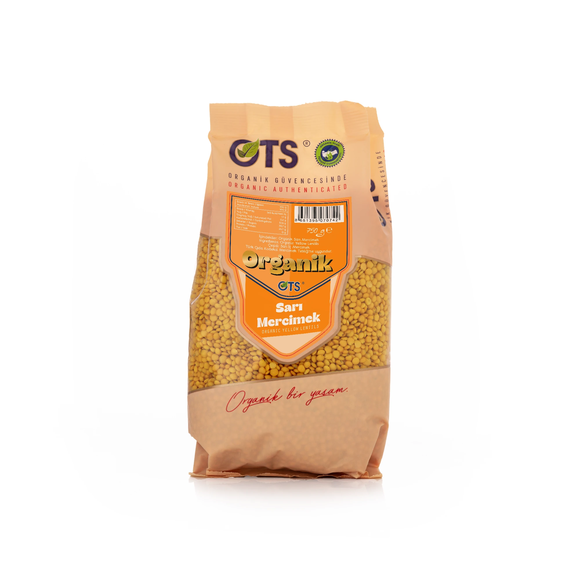 Organik Sarı Mercimek
