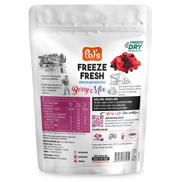 Freeze Fresh Dondurularak Kurutulmuş Berry Mix 16g
