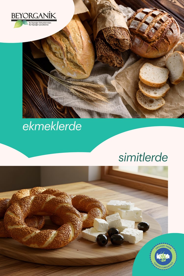 Organik Tam Buğday Unu 1kg (Pestisit ve Aflatoksin Analizli)