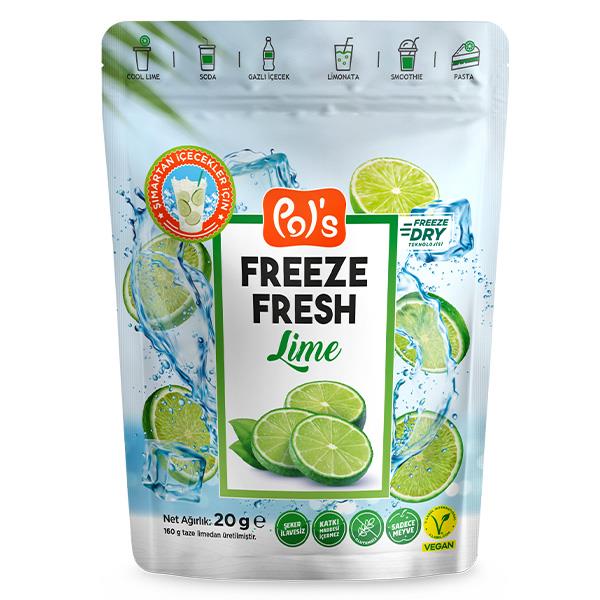 Freeze Fresh Dondurularak Kurutulmuş Lime 20g