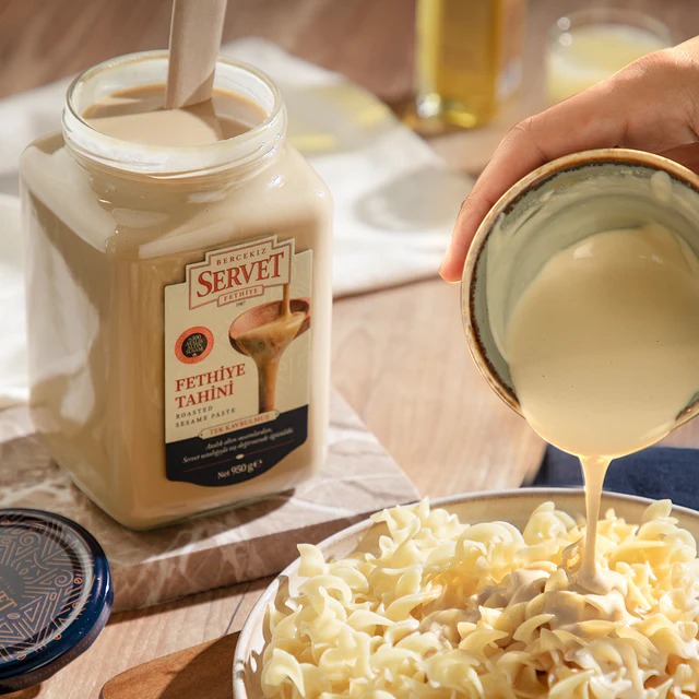 Tek Kavrulmuş Taze Servet Tahini - 950g
