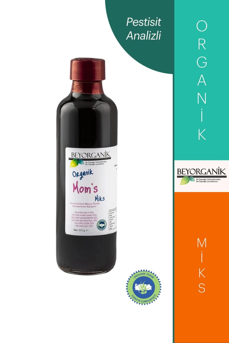 Organik MOM'S Mix 315gr (PESTİSİT VE AĞIR METAL ANALİZLİ)