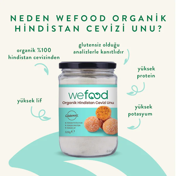 Organik Glutensiz Hindistan Cevizi Unu 320g