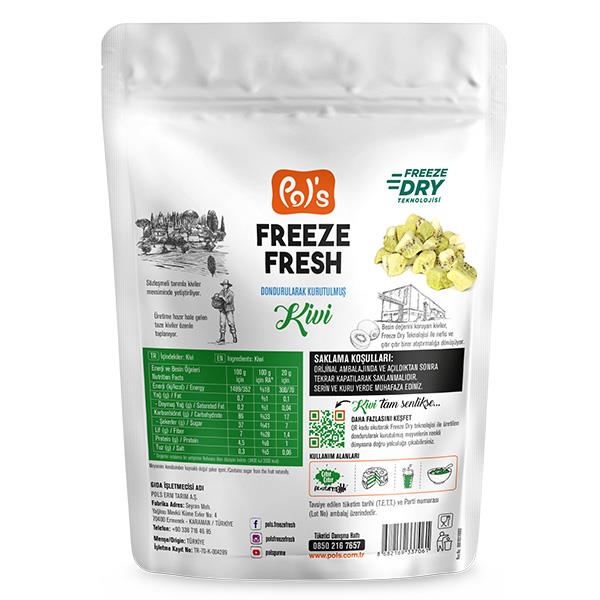 Freeze Fresh Dondurularak Kurutulmuş Kivi 20g
