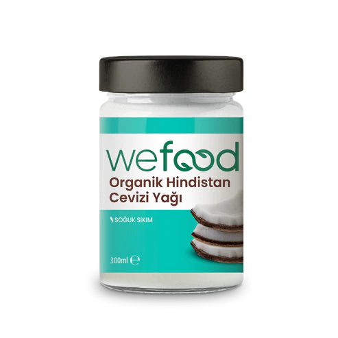 Organik Hindistan Cevizi Yağı 300 ml (Soğuk Sıkım)