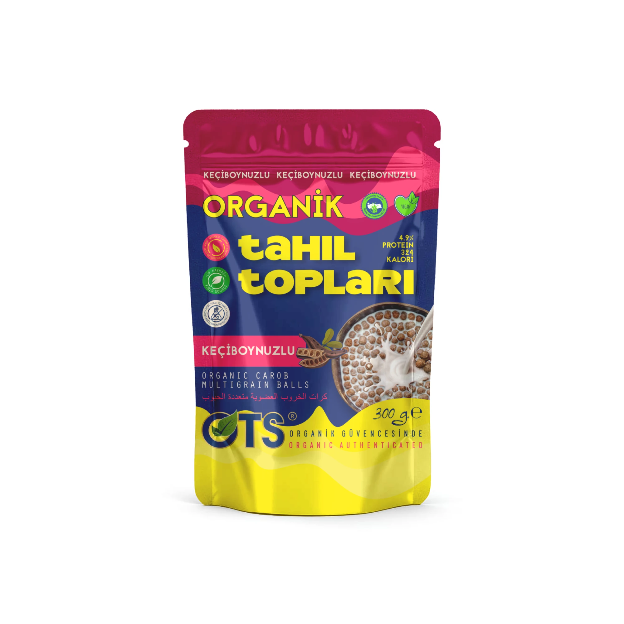 Organik Keçiboynuzlu Tahıl Topları