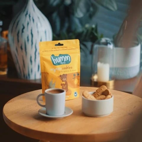 Organik Ballı ve Kinoalı Kurabiye - 55g