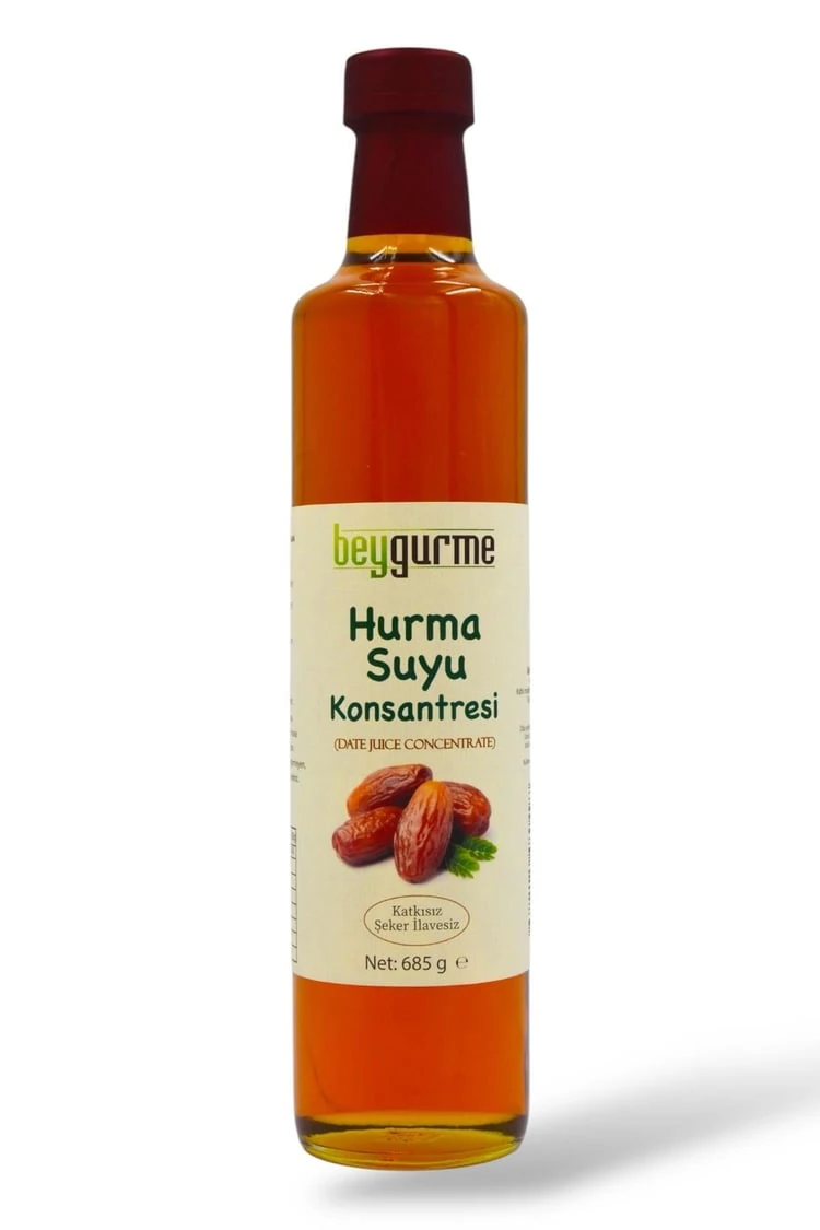 Hurma Suyu Konsantresi -tatlandırıcı 685gr (PESTİSİT VE AĞIR METAL ANALİZLİ)