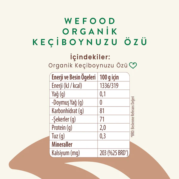 Organik Keçiboynuzu Özü 315 gr (Soğuk Sıkım)