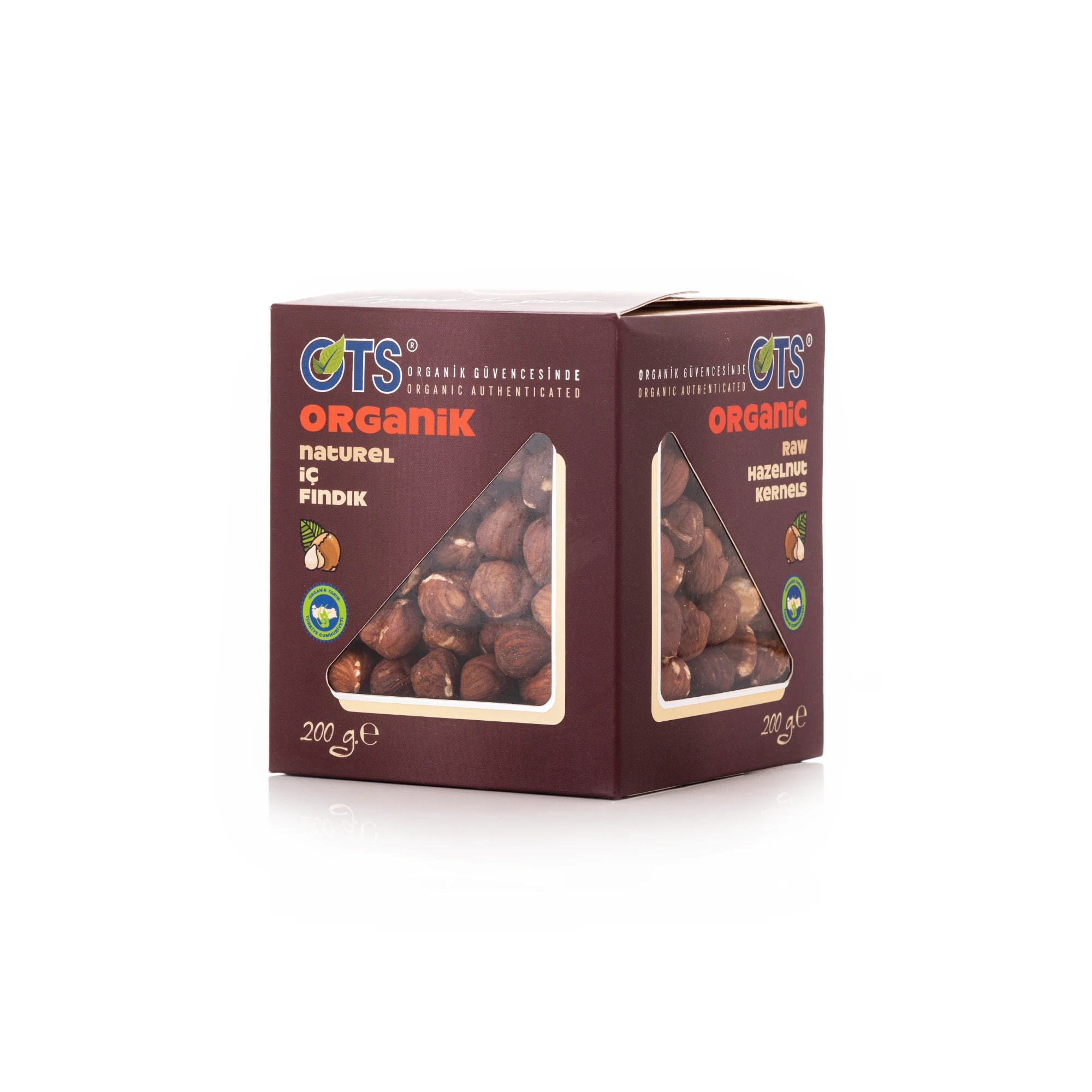 Organik Naturel İç Fındık