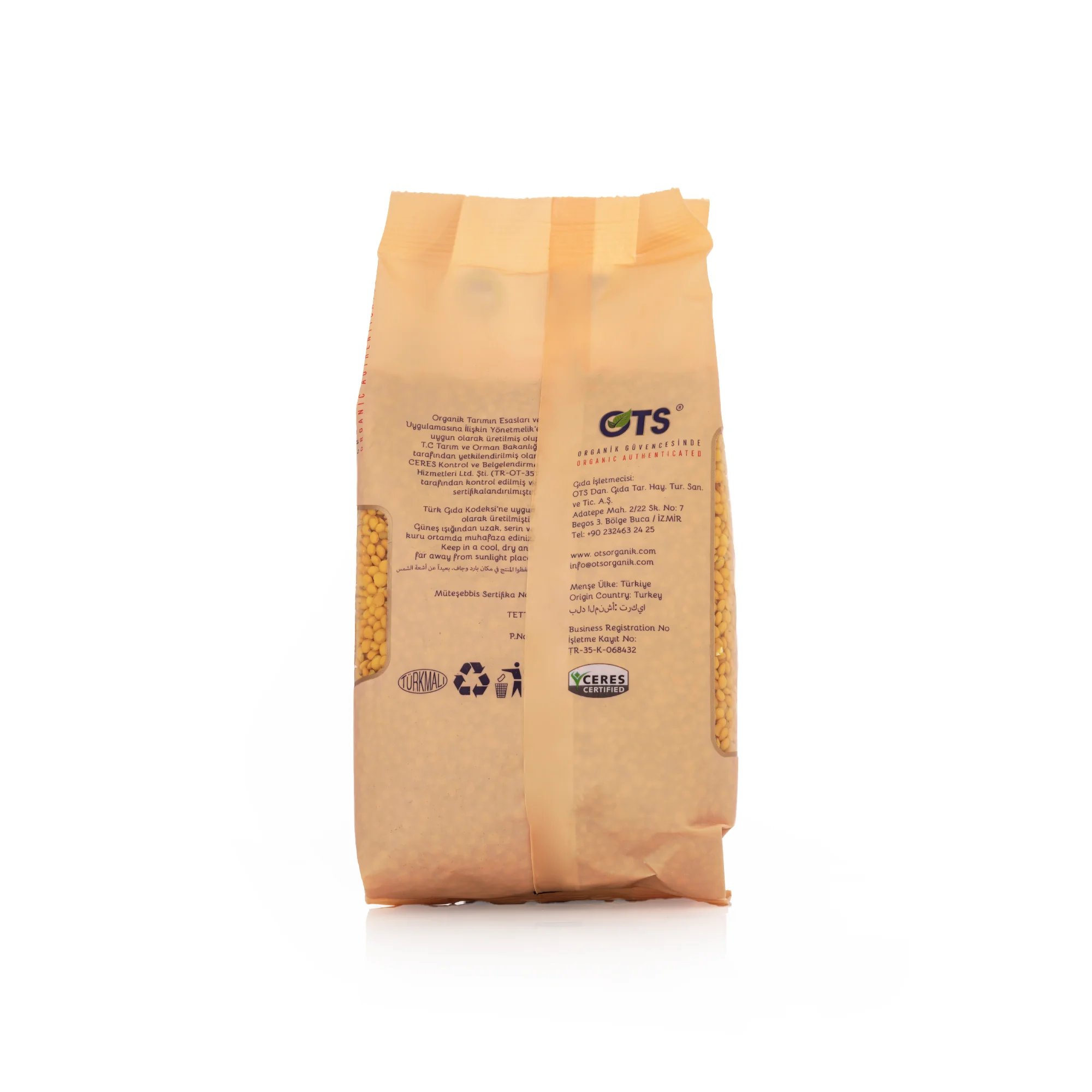 Organik Sarı Mercimek