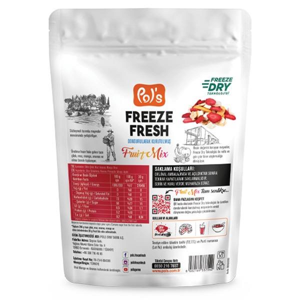 Freeze Fresh Dondurularak Kurutulmuş Fruit Mix 20g