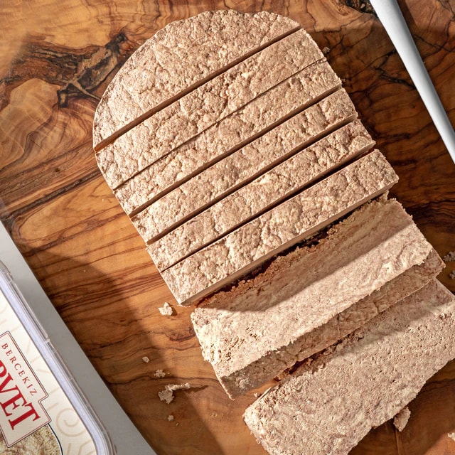 Rafine Şeker İlavesiz - Kakaolu Taze Tahin Helvası 400g