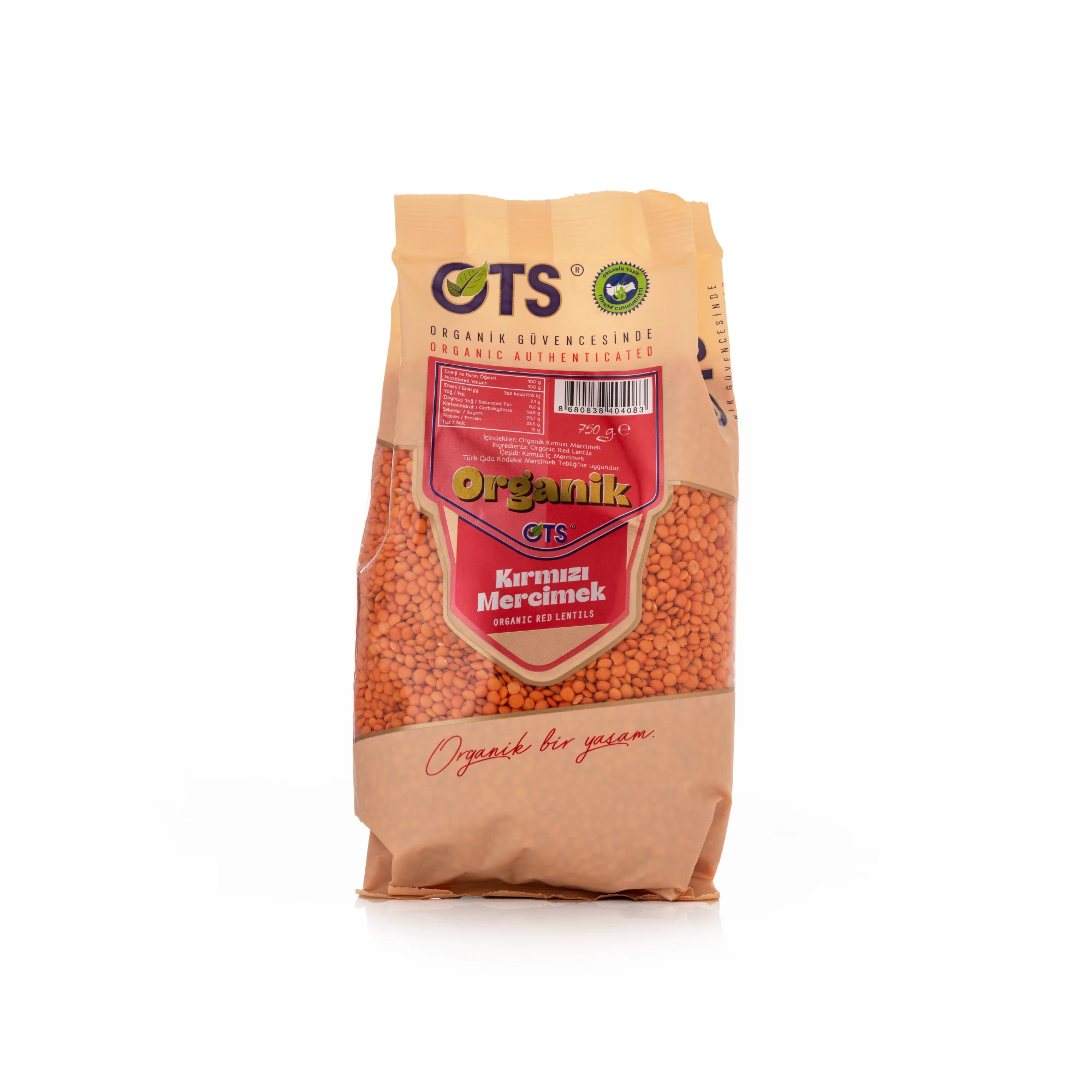 Organik Kırmızı Mercimek