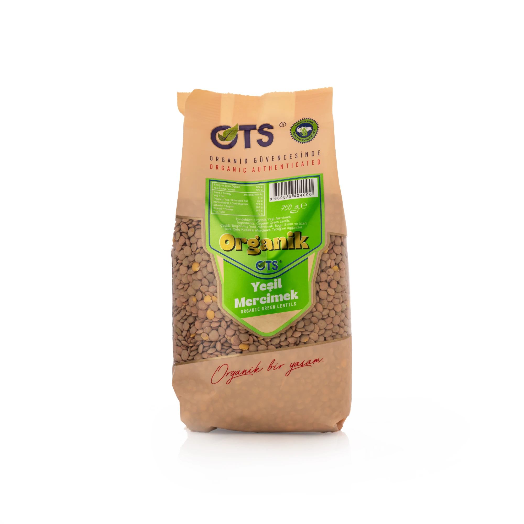Organik Yeşil Mercimek