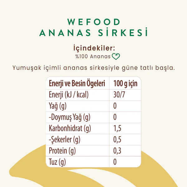 Ananas Sirkesi 500ml