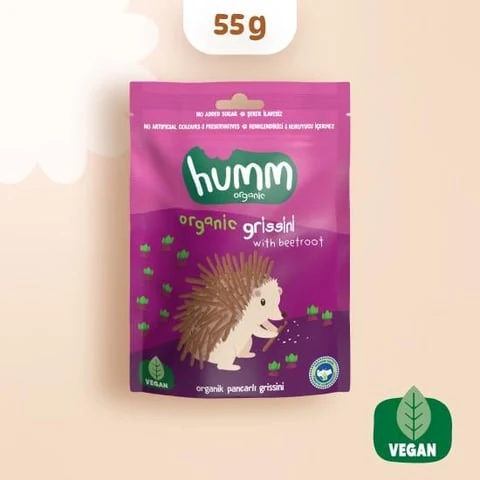 Organik Vegan Pancarlı Grissini - 55g