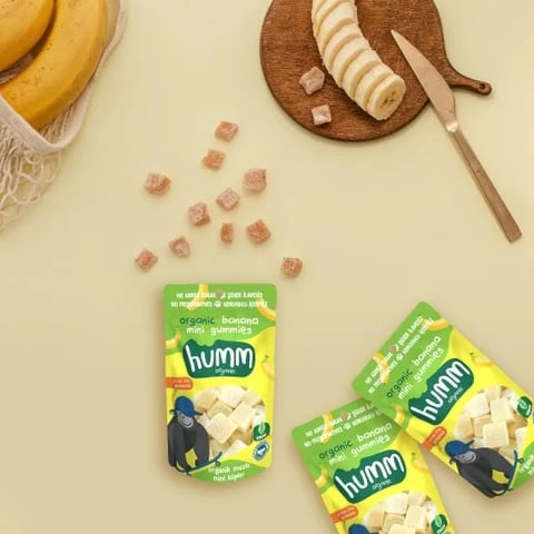 Organik Glutensiz Vegan Muzlu Mini Küpler - 30g