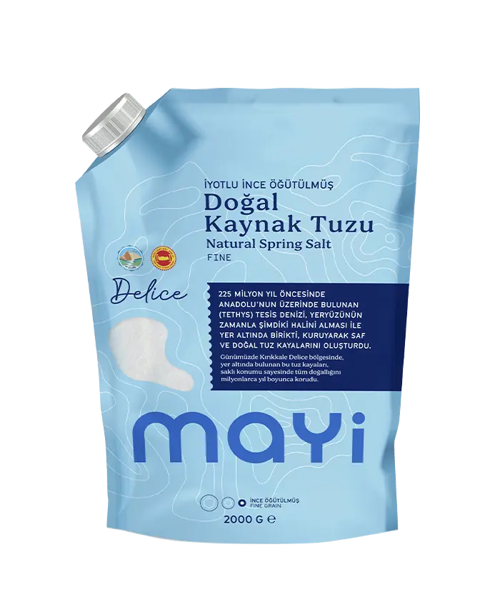 ÖĞÜTÜLMÜŞ SOFRA TUZU 2 KG (İYOT İLAVELİ)