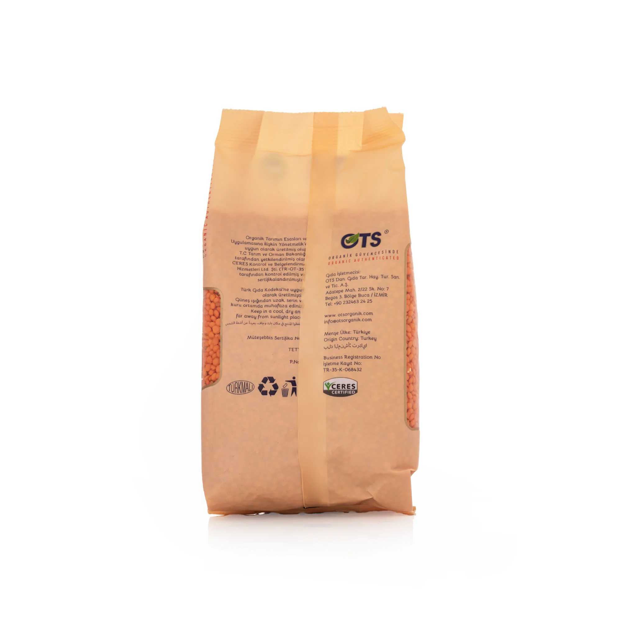 Organik Kırmızı Mercimek