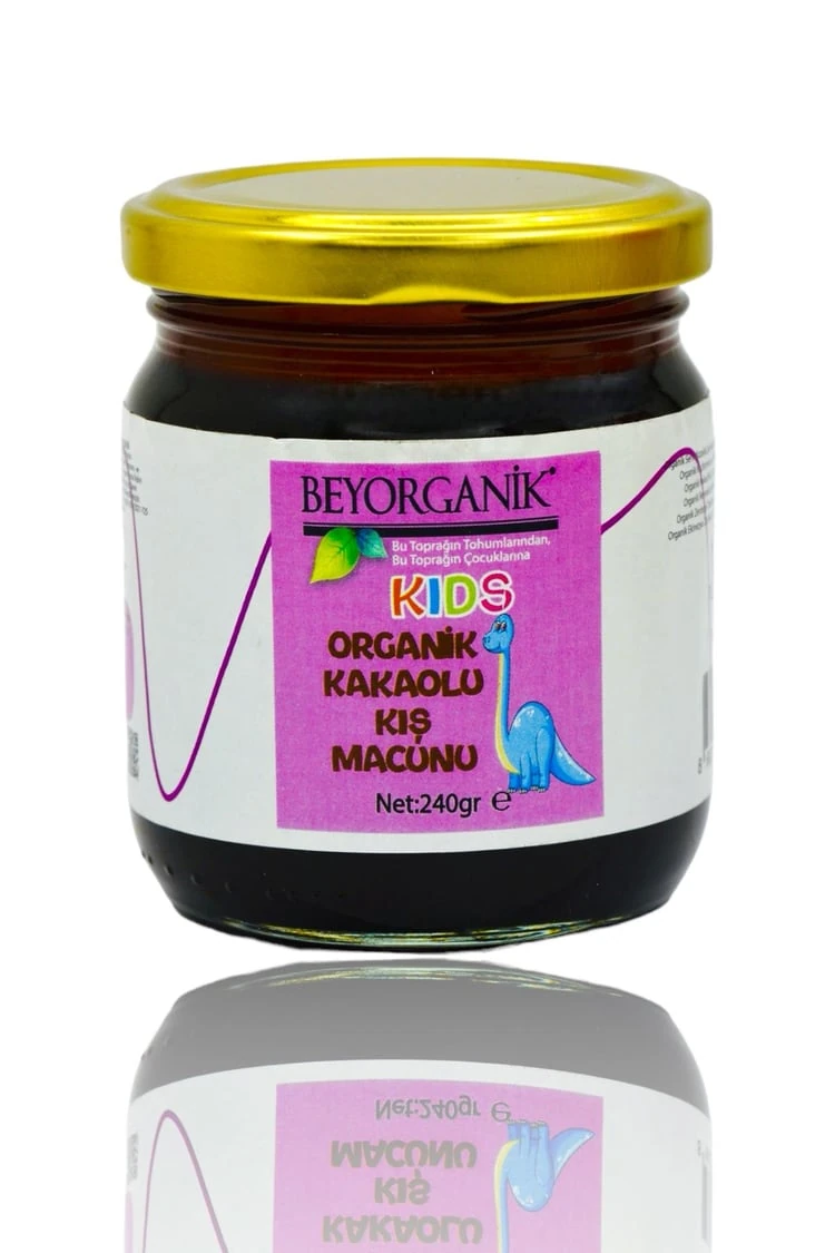 Organik Kakaolu Kış Macunu 240gr KİDS (PESTİSİT VE AĞIR METAL ANALİZLİ)