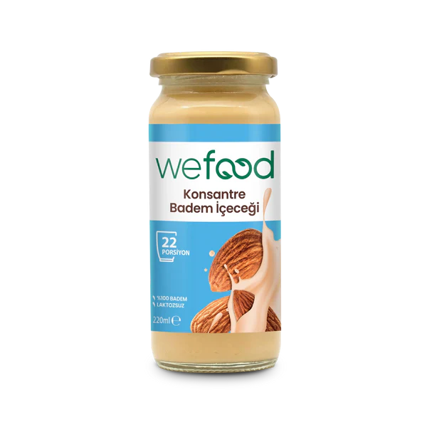Konsantre Badem İçeceği (%100 Badem) 220g