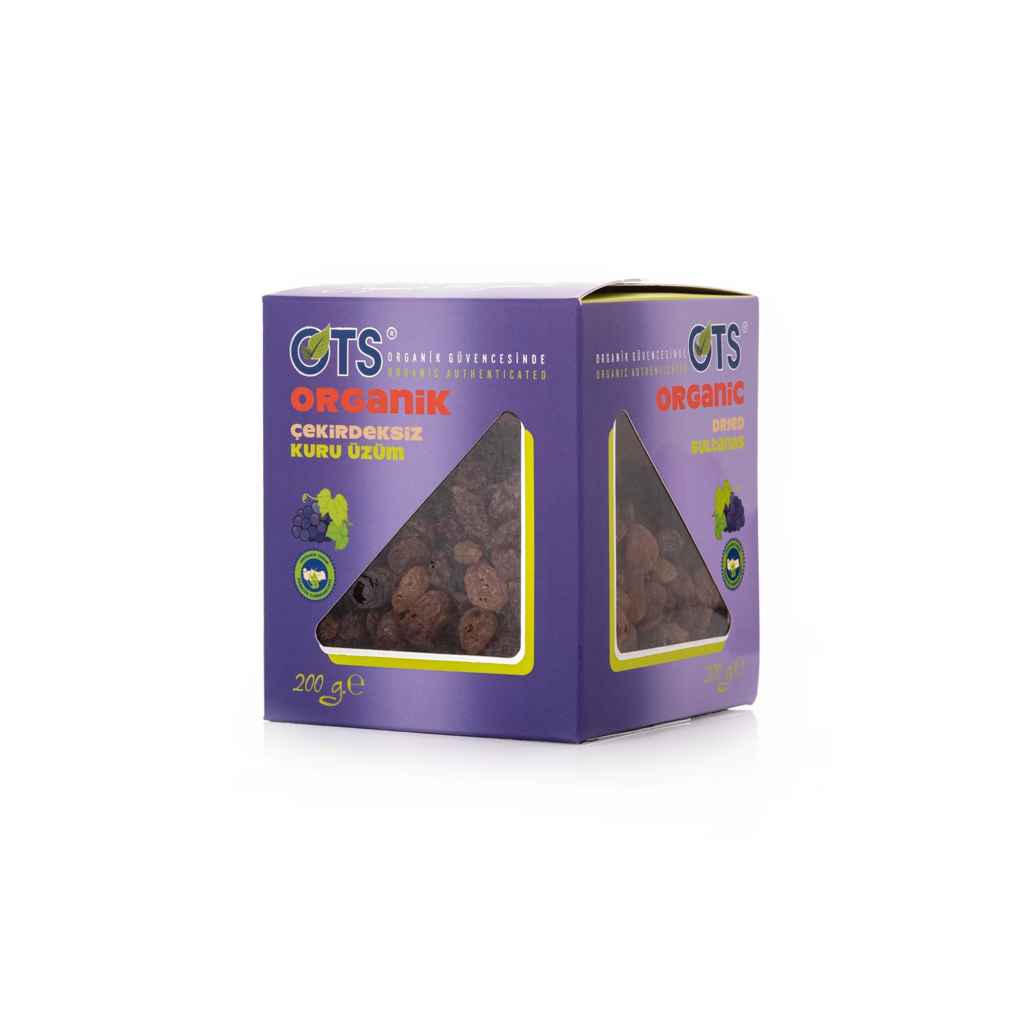 Organik Kuru Üzüm Çekirdeksiz