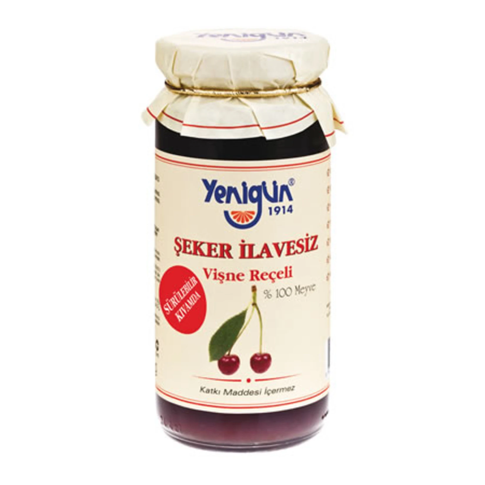 Şeker İlavesiz Vişne Reçeli 290g