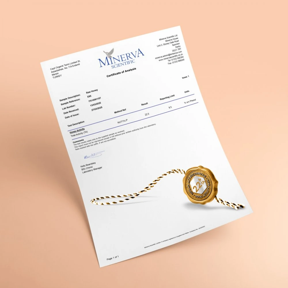 ORGANİK ÇİÇEK BALI TA14+