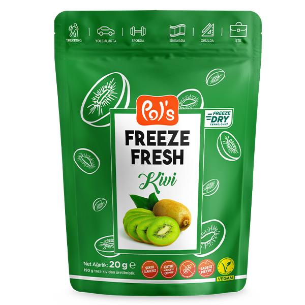 Freeze Fresh Dondurularak Kurutulmuş Kivi 20g