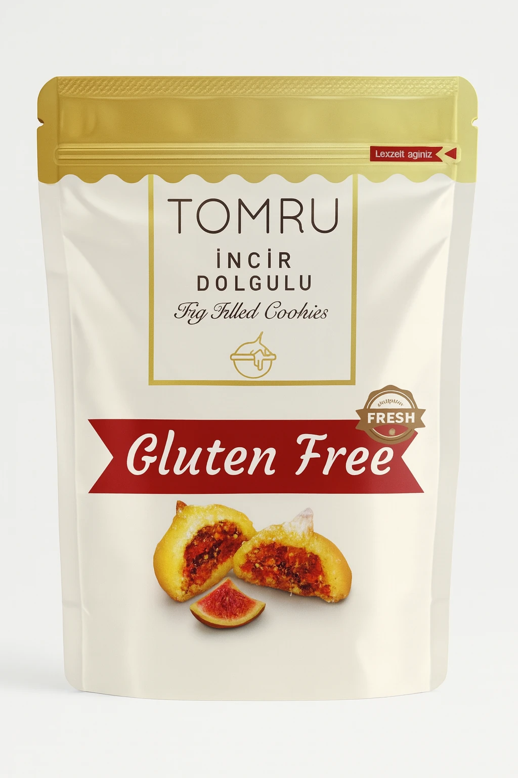 Glutensiz İncir Dolgulu Kurabiye 90g