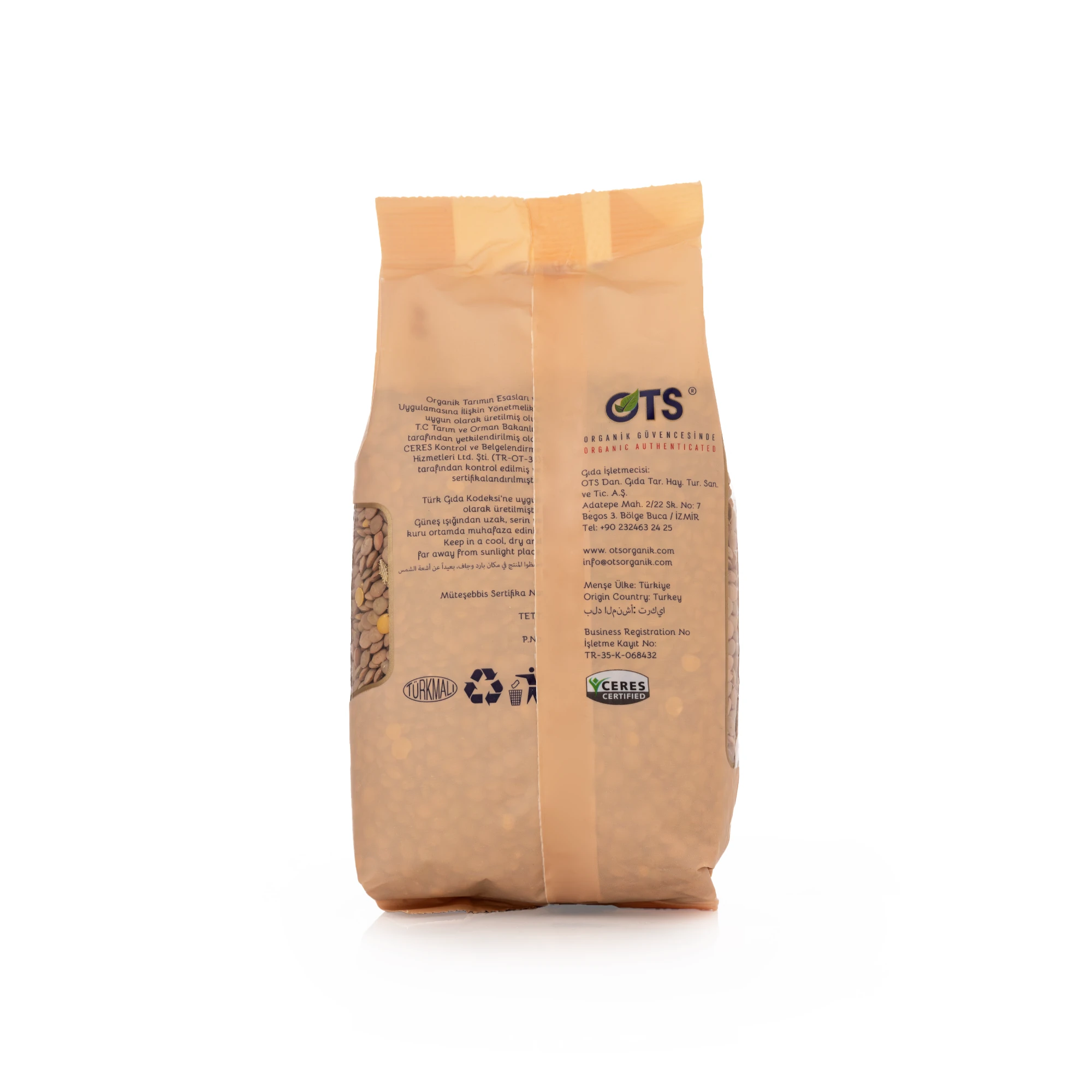 Organik Yeşil Mercimek