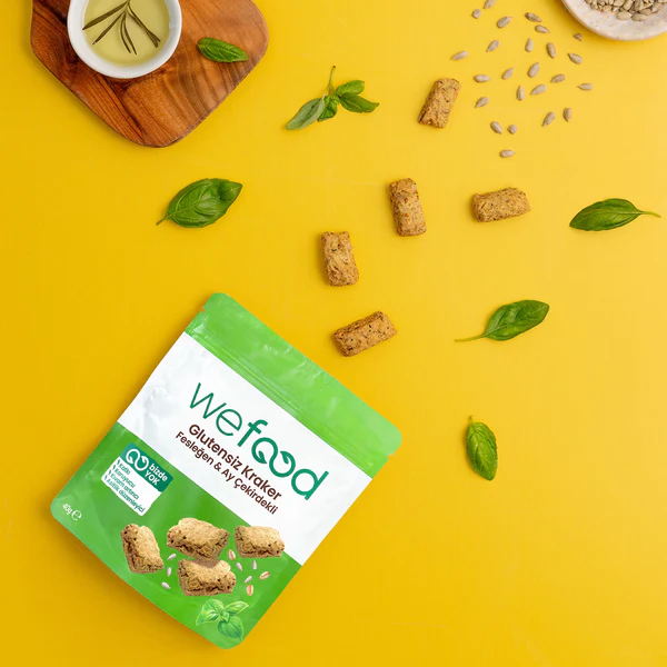 Glutensiz Fesleğenli Kraker 40g